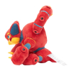 Officiële Pokemon center Pokemon fit knuffel Volcanion 16cm (lang)